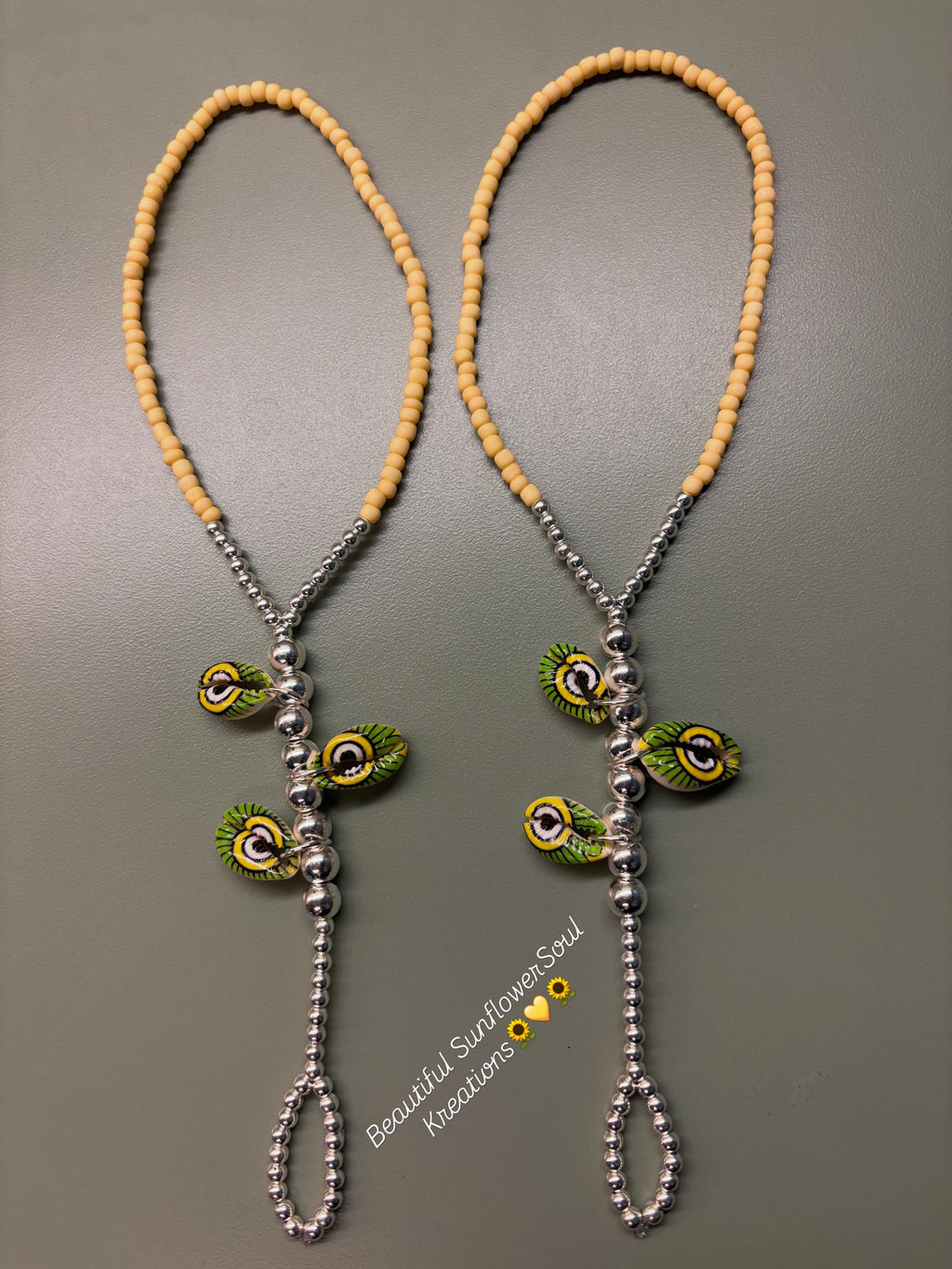 Evil Eye Barefoot Sandals