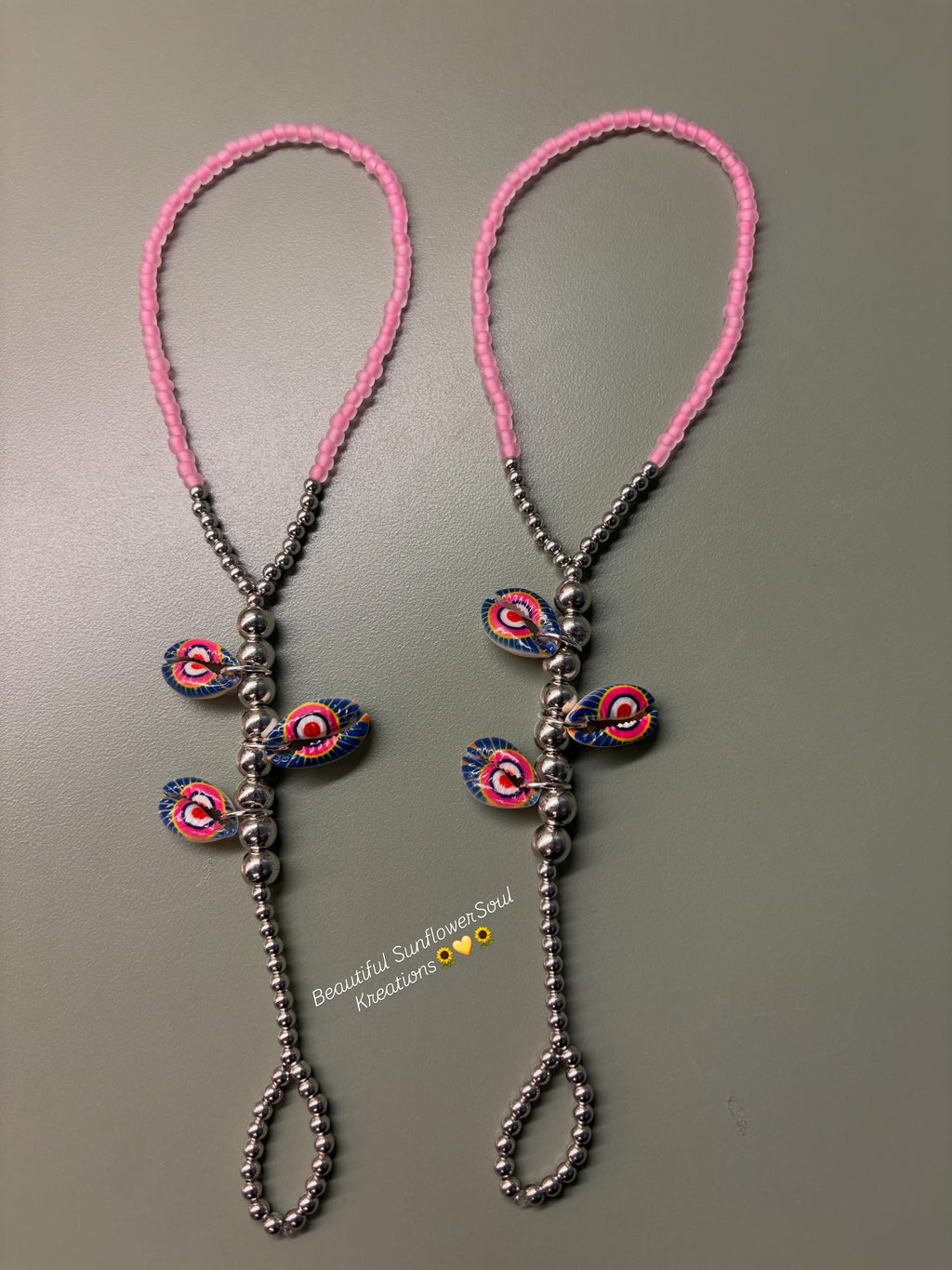 Evil Eye Barefoot Sandals