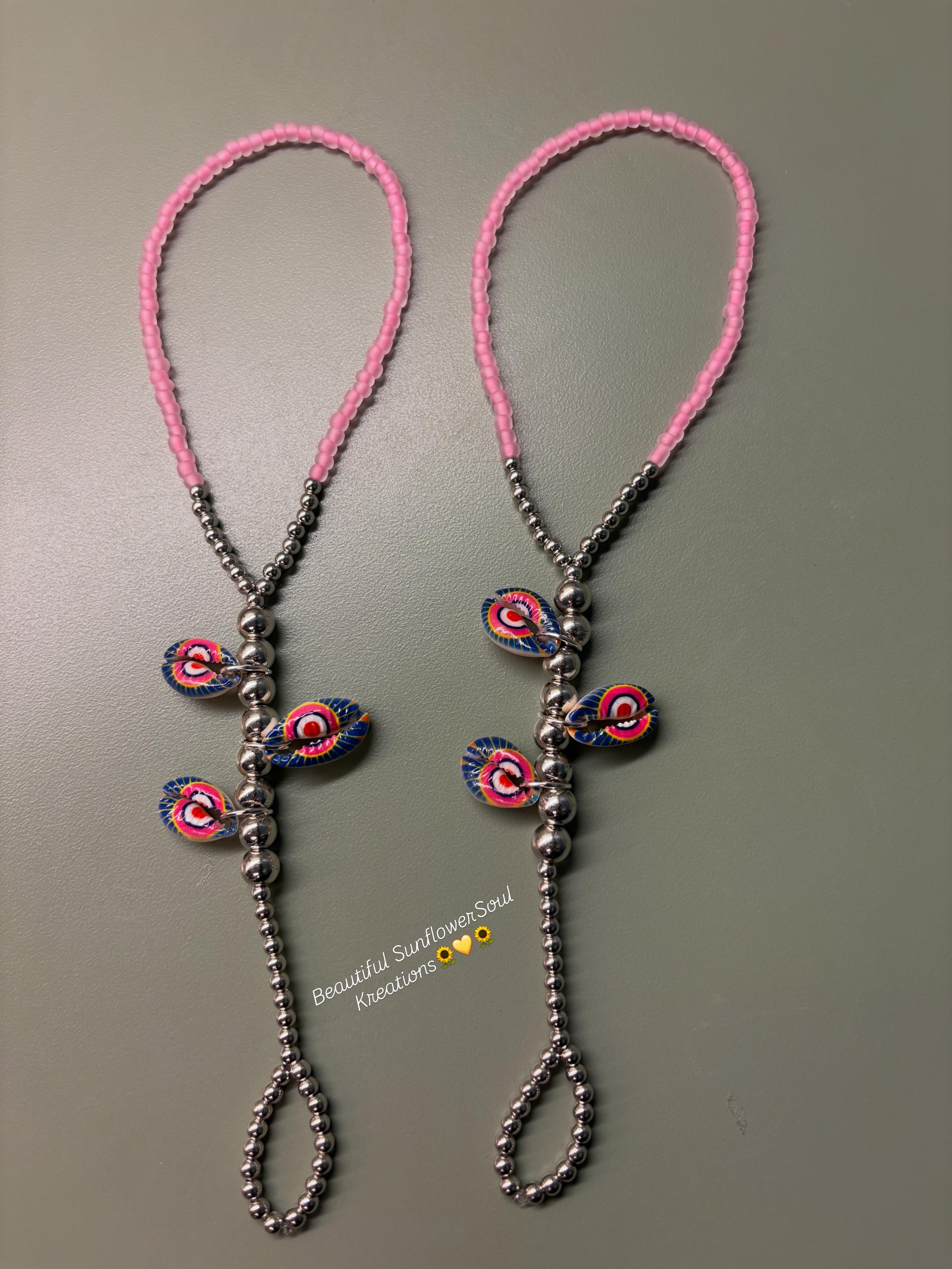 Evil Eye Barefoot Sandals